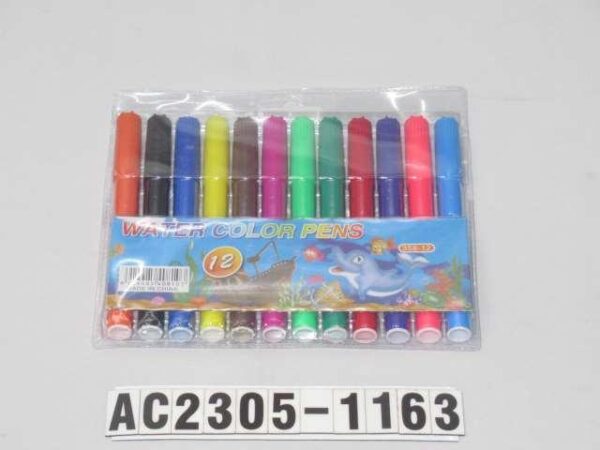 S/12 PZ 13.5CM ROTULADOR 12  COLORES