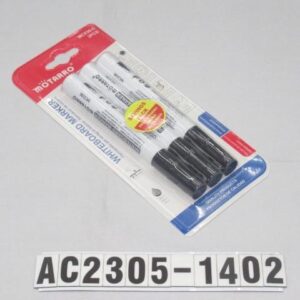 S/3 PCS 14CM ROTULADOR DE PIZARRA BLANCA DE COLOR NEGRO