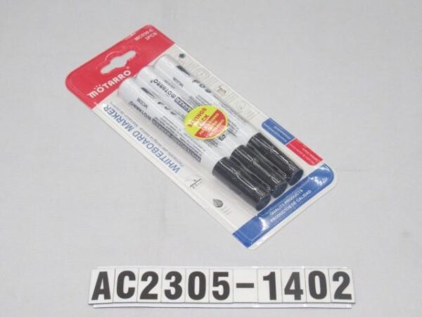 S/3 PCS 14CM ROTULADOR DE PIZARRA BLANCA DE COLOR NEGRO