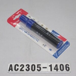 2.5X15CM ROTULADOR PERMANENTE DE COLOR AZUL