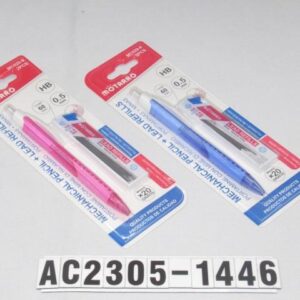 S/2 UDS 14.3CM PORTAMINAS CON 20 MINAS DE 0.5MM