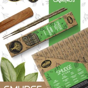 Incienso Aum - Colección Smudge - Organico - ABRE CAMINOS - 25Gr.
