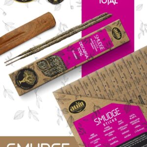 Incienso Aum - Coleccion Smudge - Organico - DESCARGA TOTAL - 25Gr.
