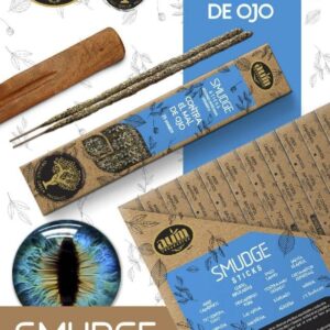 Incienso Aum - Coleccion Smudge - Organico - CONTRA EL MAL DE OJO - 25Gr.
