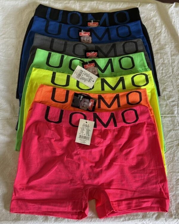 BOXER CAB. SIN COSTURAS FLUOR TALLAS SURTIDAS