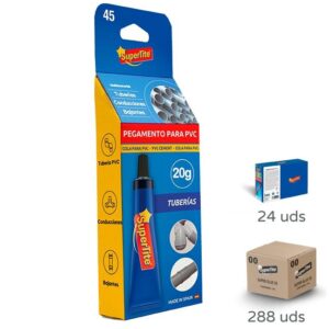 ADHESIVO PVC 20ML, ADHESIVO TUBERIAS