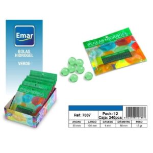 PERLAS HIDROGEL 12 Gr. VERDE
