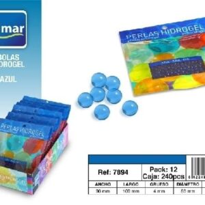 PERLAS HIDROGEL 12 Gr. AZUL