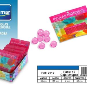 PERLAS HIDROGEL 12 Gr. ROSA