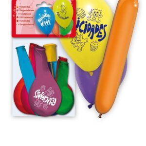 GLOBOS FELICIDADES 10 UNID