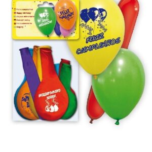 GLOBOS FELIZ CUMPLEAÑOS