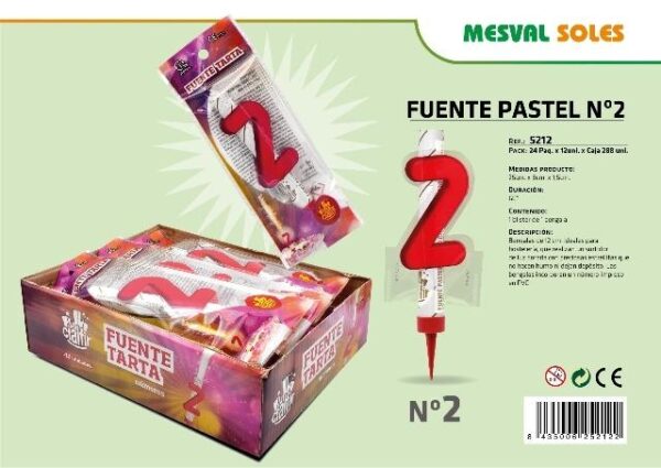 FUENTE PASTEL Nº 2