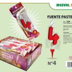 FUENTE PASTEL Nº 4