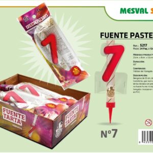 FUENTE PASTEL Nº 7