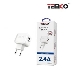 Cargador Red 2.4A Blanco