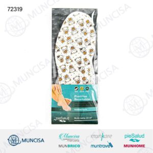 PLANTILLAS ANTIBACTERIAS OSO 20-37