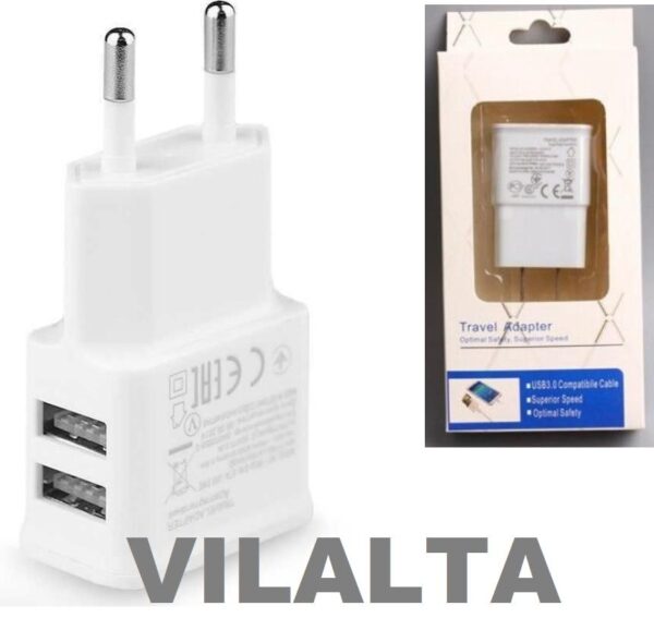ADAPTADOR USB 2 TOMAS 2A