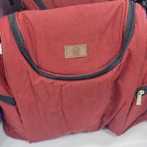 BOLSO MULTIBOLSILLOS NEVERA TINTO OSCURO