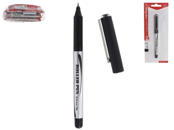 BOLIGRAFO ROLLER NEGRO 13,5X1,2 CM