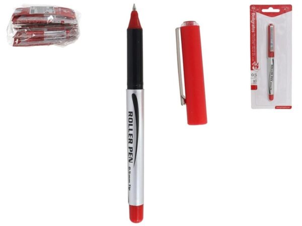 BOLIGRAFO ROLLER ROJO 13,5X1,2 CM