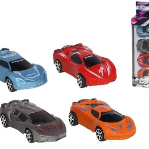 SET X4 COCHES 24.5X10.5X4 CM