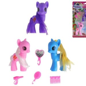 SET PONYS 25X18X5 CM