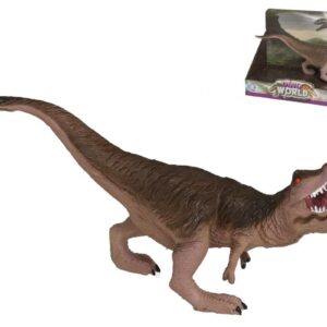 DINOSAURIO REX MARRÓN 23X11.5X17.5CM