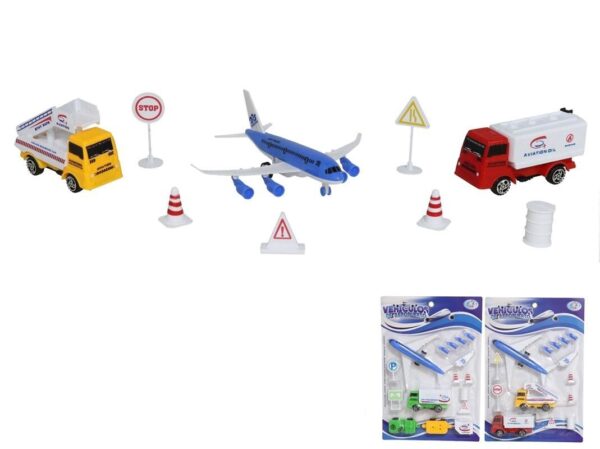 SET AVIACION 14PZS 2STD 26X4X38CM