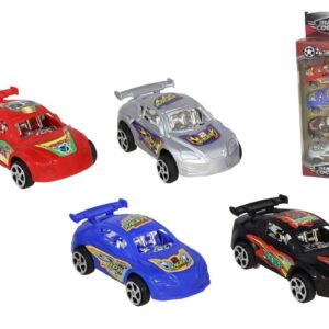 4 COCHES CARRERAS PULL BACK