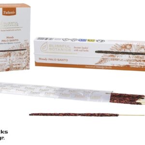 INCIENSO 25G 8 STICKS TULASI WOODY PALO SANTO