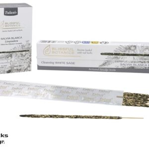 INCIENSO 25G 8 STICKS TULASI CLEASING WHITE SAGE