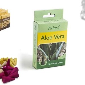 INCIENSO CONOS ALOE VERA