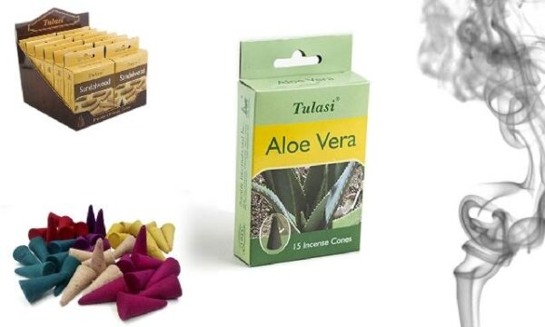 INCIENSO CONOS ALOE VERA
